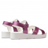 Sandales femme 5049-1 rose nacré