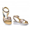 Sandales femme 5060 rose poussiéreux combiné