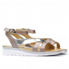 Sandales femme 5060 rose poussiéreux combiné