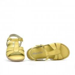 Sandales enfants 535 jaune