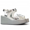 Sandales femme 5064 argenté