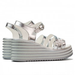 Sandales femme 5064 argenté