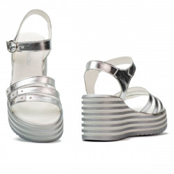 Sandales femme 5064 argenté