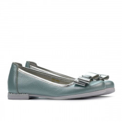 Chaussures enfants 174 turquoise combiné