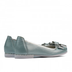 Chaussures enfants 174 turquoise combiné