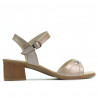 Sandales femme 5066 beige nacré