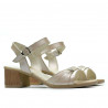 Sandales femme 5066 beige nacré