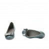 Chaussures enfants 174 turquoise combiné