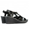 Sandales femme 5065 noir combiné