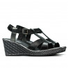 Sandales femme 5065 noir combiné