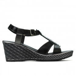 Sandales femme 5065 noir combiné