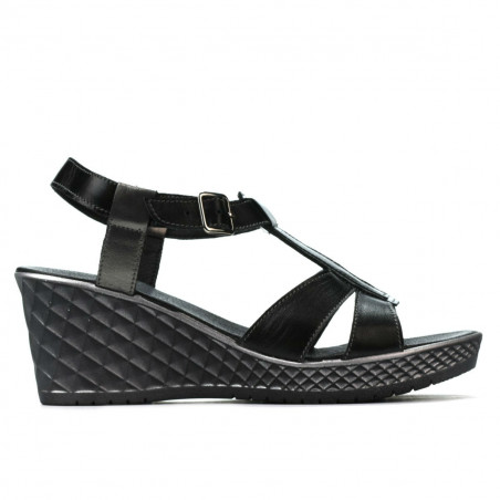 Sandales femme 5065 noir combiné