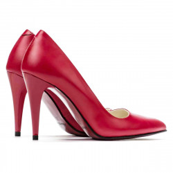 Chaussures élégantes femme 1246 rouge