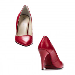 Chaussures élégantes femme 1246 rouge