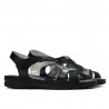Sandales femme 5062 noir combiné