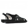 Sandales femme 5062 noir combiné