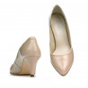 Chaussures élégantes femme 1242 vernis ivoire