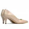 Chaussures élégantes femme 1242 vernis beige nacré