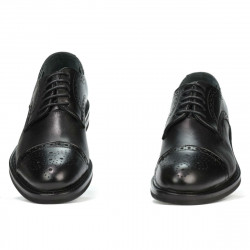 Chaussures élégantes hommes (grandes tailles) 896m noir