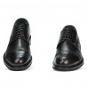Chaussures élégantes hommes (grandes tailles) 896m noir