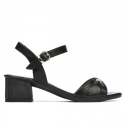 Sandales femme 5066 noir nacré