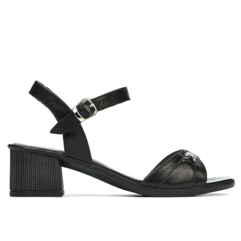 Sandales femme 5066 noir nacré