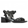 Sandales femme 5066 noir nacré