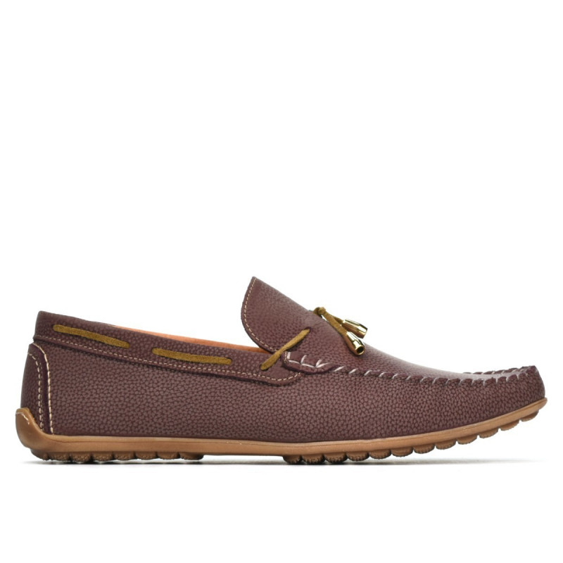 Mocassins homme 863 g bordeaux