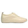 Mocassins femme 688 beige