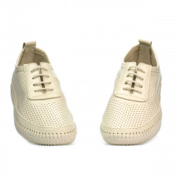 Mocassins femme 688 beige