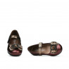 Chaussures enfants petits 67c bordeaux nacré combiné