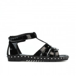 Sandales enfants petits 66c vernis noir