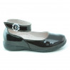 Chaussures petits enfants 17c vernis café