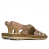 Sandales femme 5062 cappuccino combiné