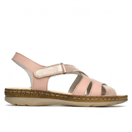 Sandales femme 5062 poudre combiné