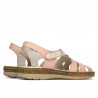 Sandales femme 5062 poudre combiné