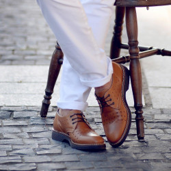 Chaussures décontractées hommes 836 marron