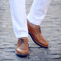 Chaussures décontractées hommes 836 marron lifestyle