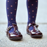 Chaussures petits enfants 63c vernis bordeaux lifestyle