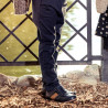 Chaussures enfants 164 indigo+marron