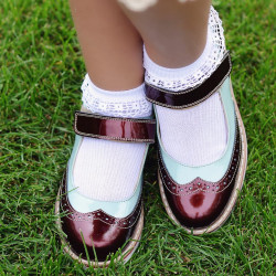 Chaussures enfants 153 vernis borbo combiné 01