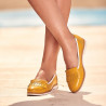 Chaussures casual femme 699 jaune combiné