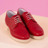 Chaussures décontractées femme 6001 rouge