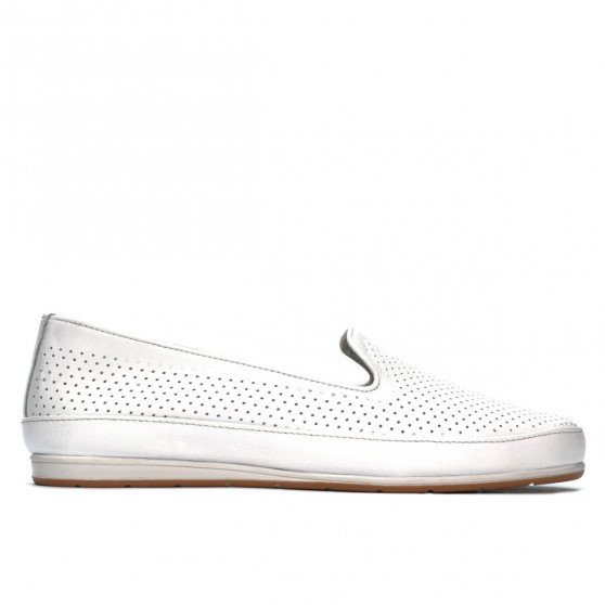 Mocassins femme 6013 blanc