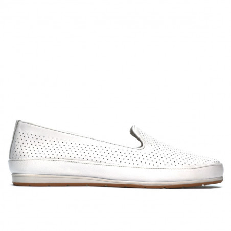 Mocassins femme 6013 blanc