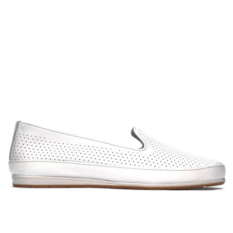 Mocassins femme 6013 blanc