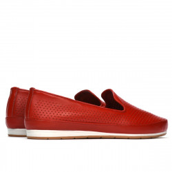 Mocassins femme 6013 rouge