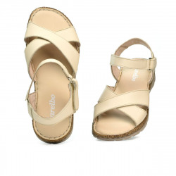 Sandales femme 5063 beige