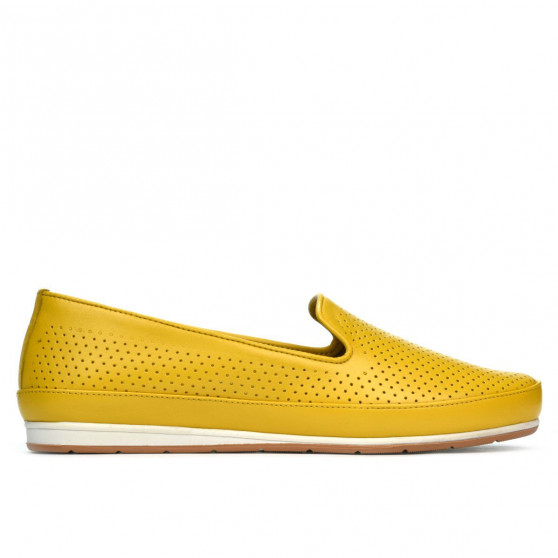 Mocassins femme 6013 jaune