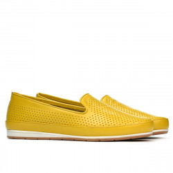 Mocassins femme 6013 jaune